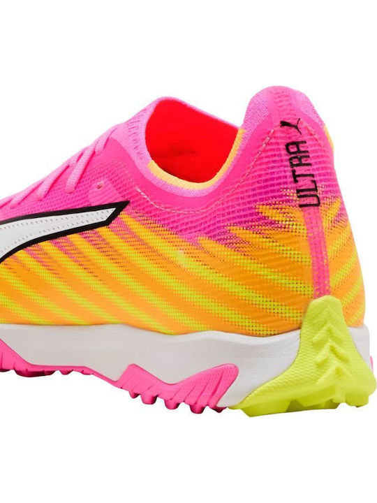 PUMA Ultra 6 Match Ποδοσφαιρικά Παπούτσια με Σχάρα TT Ροζ