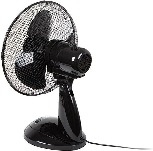 Blow Επιτραπέζιος Ανεμιστήρας 40W Διαμέτρου 30cm Μαύρος