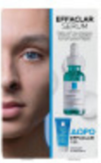 La Roche Posay Effaclar Hautpflegeset für Gesichtsreinigung & Feuchtigkeitsspendend 2Stück