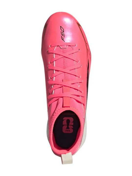 League FG Kids Soccer Cleats & Shoes Molded Pink