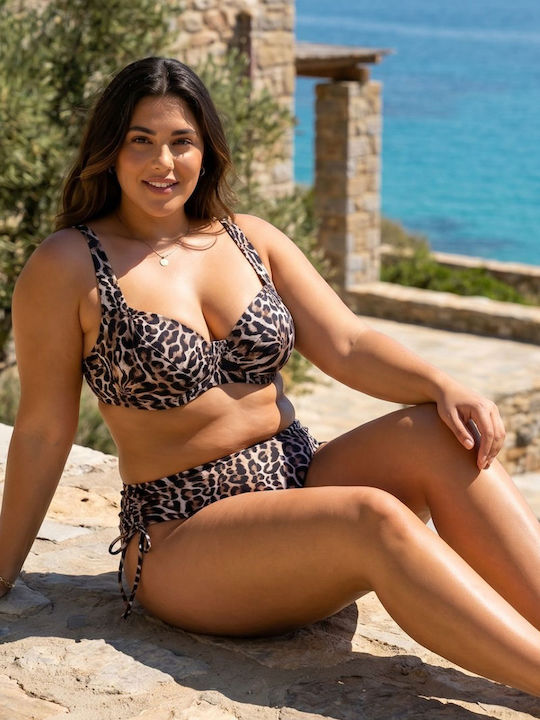D2205 Bikini Set Animal Print Leopard
