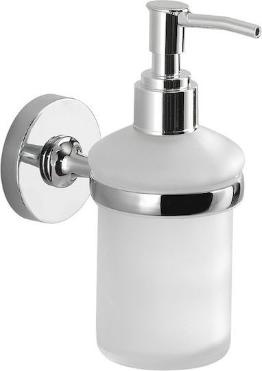 Gedy Επιτοίχιο Dispenser από Ανοξείδωτο Ατσάλι Ασημί