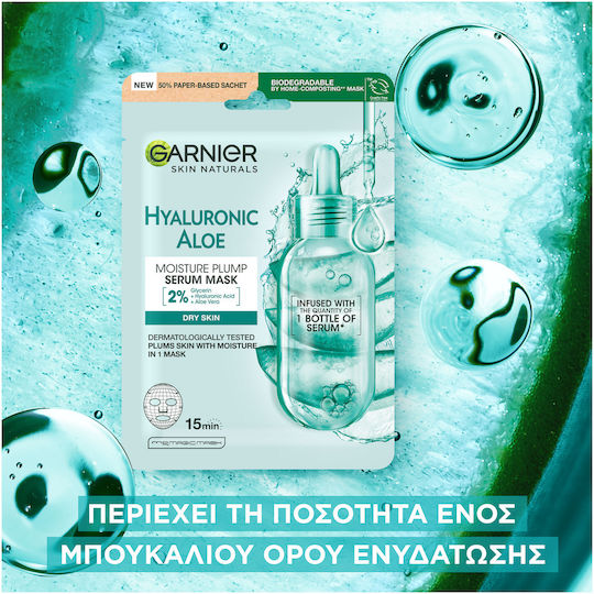 Garnier Skin Naturals Hyaluronic Aloe Jelly Σετ Περιποίησης για Ενυδάτωση & Καθαρισμό Προσώπου 2τμχ