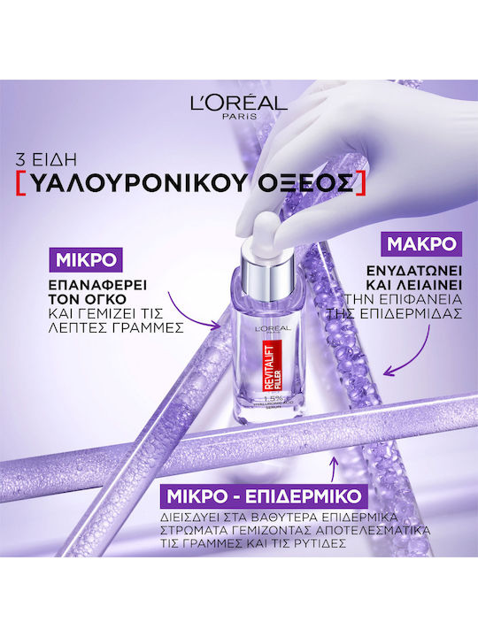 L'Oreal Paris Revitalift Filler Σετ Περιποίησης για Αντιγήρανση & Ενυδάτωση 2τμχ