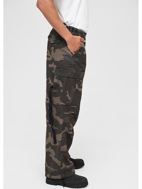Trousers Cargo in Slim Fit Dark Camo