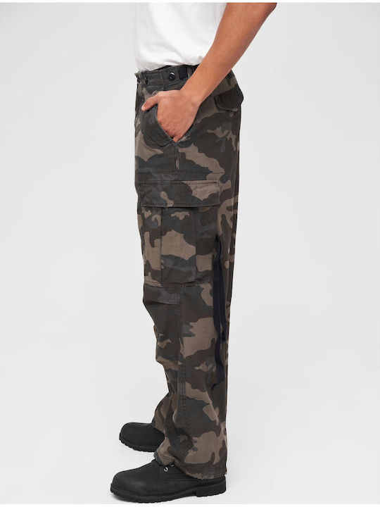 Trousers Cargo in Slim Fit Dark Camo