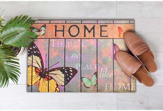 SteweHome Orange Entrance Mat 70x45cm STE-028920-P28920 Orange