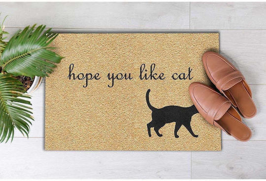 SteweHome Non-Slip Orange Doormat 70x45cm