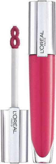 L'Oreal Paris Brilliant Signature Plumping Lip Gloss 408 I Accentuate 7ml
