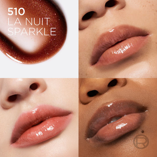 L'Oreal Paris Paradise Plump Ambition Лип Глос 510 La Nuit Sparkle 5мл