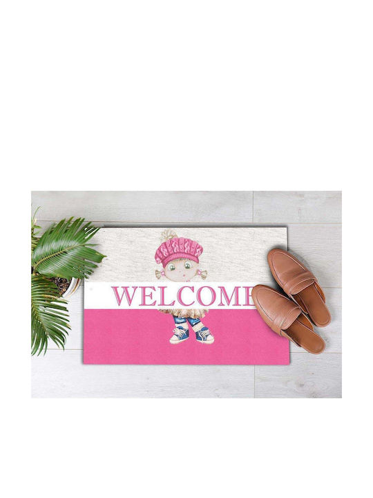 SteweHome Doormat Non-Slip Pink 70x45cm