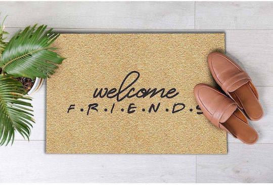 SteweHome Orange Entrance Doormat 70x45cm STE-029125-P29125 Orange