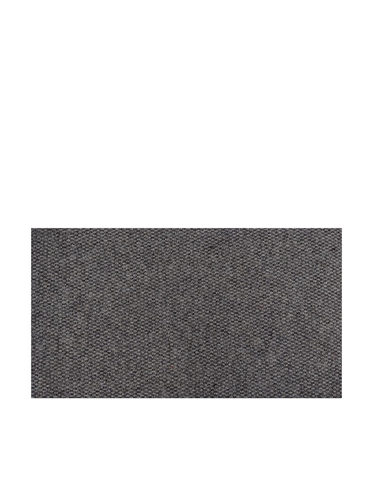SteweHome Πατάκι Εισόδου Αντιολισθητικό Γκρι 100x125εκ.