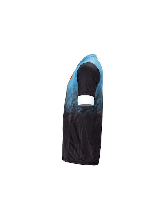 Kenny Men's Short Sleeve Mountain Bike Blue Jersey