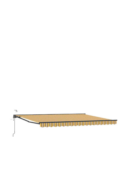vidaXL Τέντα Βεράντας Ροζ 5x3.5m
