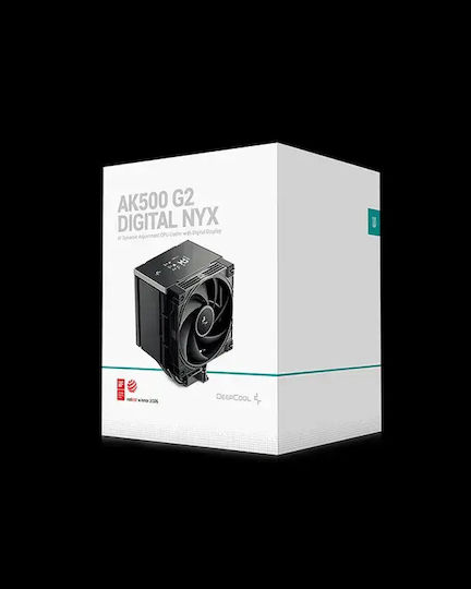 Deepcool AK500 G2 Digital NYX CPU-Kühlerlüfter für Steckdose AM4/AM5/1200/115x/1700