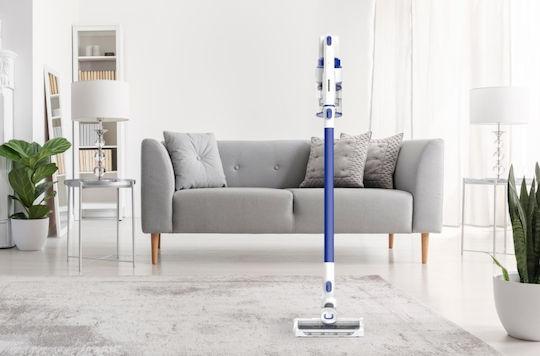 Heinner HSVC-PDC140BL Επαναφορτιζόμενη Σκούπα 2 σε 1 Stick & Χειρός 22.2V Λευκή