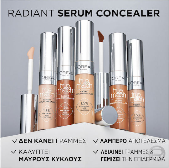 L'Oreal Paris L'Oréal Paris True Match Eye-Cream in a Concealer Коректор 6.5n Medium 11мл