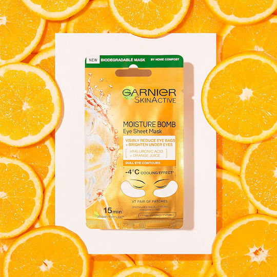 Garnier Moisture Bomb Mască de Ochi pentru Hidratare 6gr