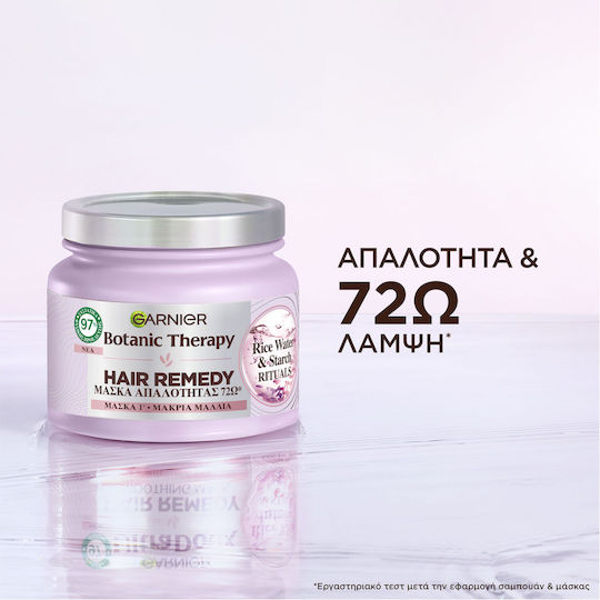 Garnier Rice Water & Starch Rituals Μάσκα Μαλλιών για Λάμψη 340ml