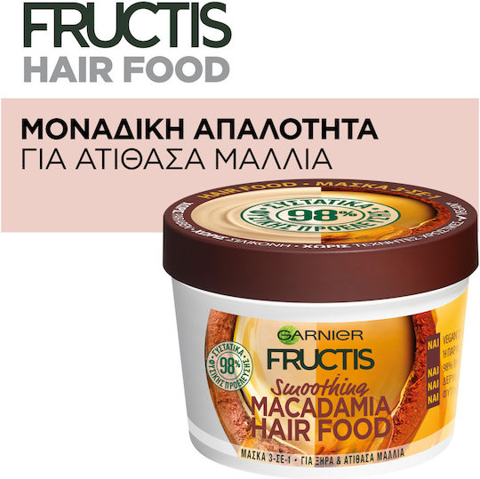 Garnier Macadamia Hair Food Hair Mask for Repairing 390 ml