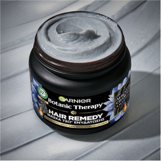 Garnier Botanic Therapy Magnetic Charcoal Μάσκα Μαλλιών για Ενδυνάμωση 340ml