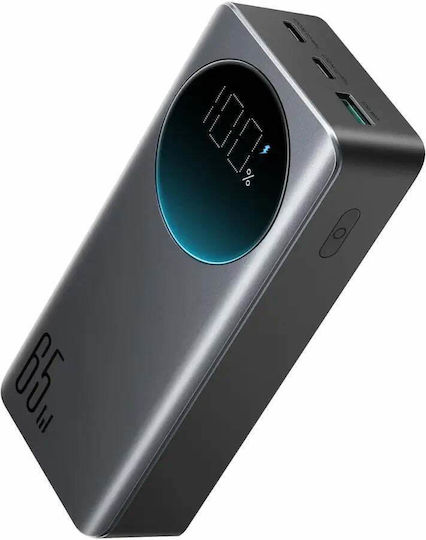 Joyroom JR-PBF05 Pro Power Bank 30000mAh 65W with USB-A Port and 2 USB-C Ports Power Delivery / Quick Charge 3.0 Black