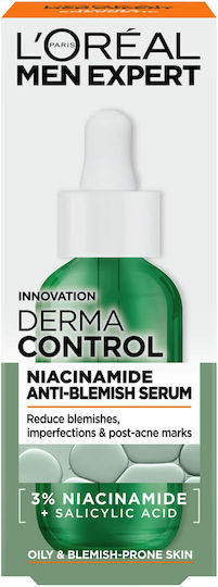 L'Oreal Paris Men Expert Derma Control Serum Gesicht für Akne & Unreinheiten 30ml