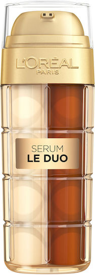L'Oreal Paris Le Duo Anti-Aging Serum Gesicht mit Vitamin C & Niacinamid für Strahlkraft & Straffung 30ml