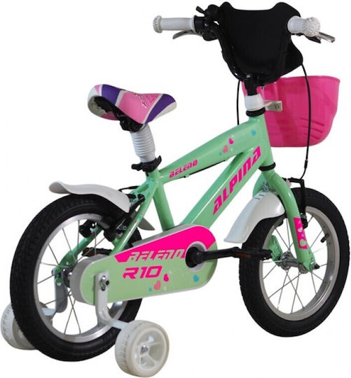 Alpina 18" Παιδικό Ποδήλατo BMX με Σκελετό Αλουμινίου Τιρκουάζ