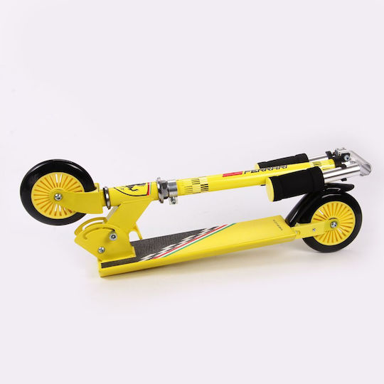 Mesuka Scutere Copii Pliabil Ferrari Kids Scooter 2 Roti Galben