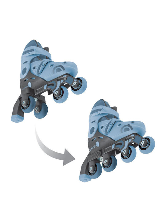 Adjustable 2 In 1 Roller Size 26-29 Blue Color