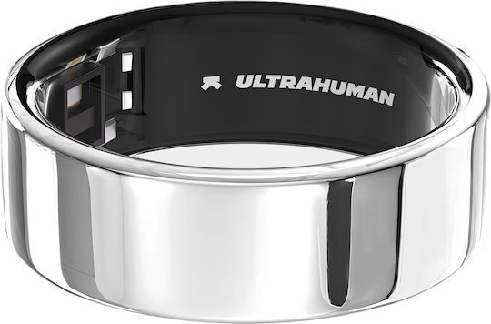 Ultrahuman AIR Intelligente Ring 18.8mm Wasserdicht mit Herzfrequenzsensor Silber