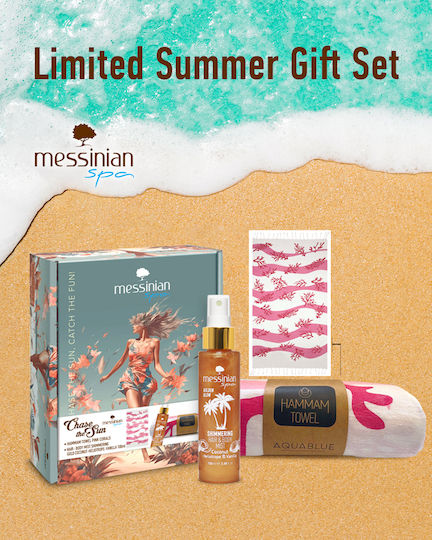 Messinian Spa Chase The Sun Travel Set για Λάμψη 2τμχ