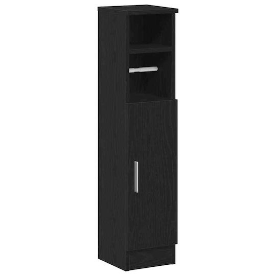 vidaXL Dulap De Baie 20.5x22x90cm Negru