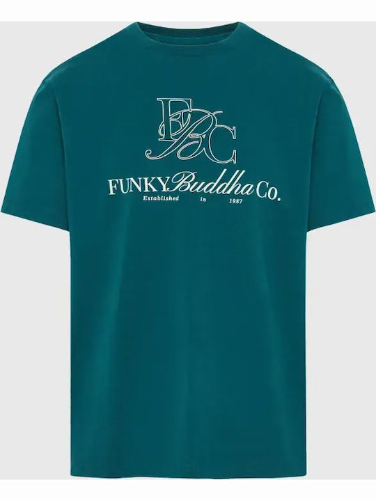 Funky Buddha T-shirt Emerald Funky Buddha T-shirt Emerald