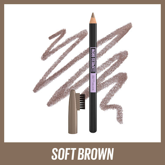 Maybelline Express Brow Bleistift für Augenbrauen 03 Soft Brown