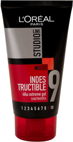 L'Oreal Paris Studio Line Extreme Hold 48Η 48h Extreme No9 Hair Gel 150ml