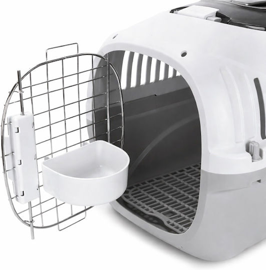 Nobleza Dog Transport Cage White 48x32x32cm