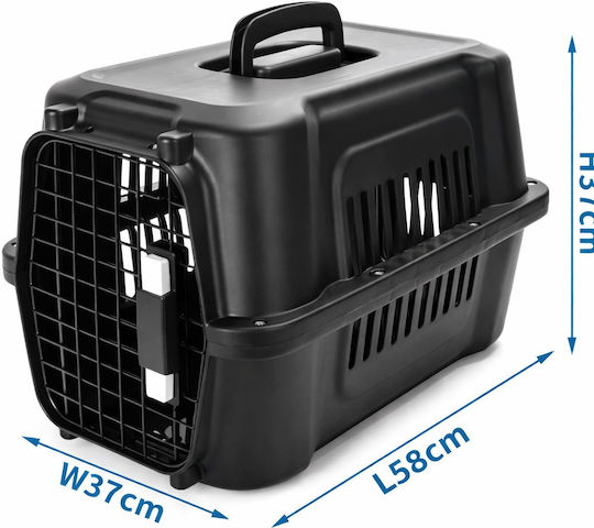 Nobleza Dog Transport Cage 58x37x37cm