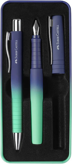 Faber Castell Комплект Подарък Poly Писалка+Химикалка 241055