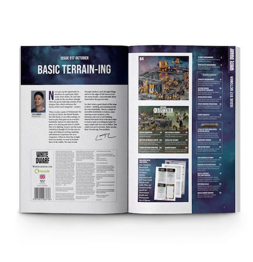 Warhammer Magazin White Dwarf Oktober #517 2025
