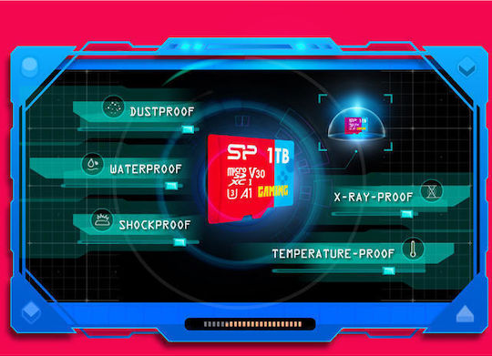 Silicon Power Superior microSDHC 256GB U3 V30 A1 UHS-I 80MB/s с адаптер