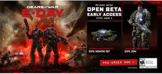 Gears of War: E-Day Игра за Xbox Series X - Предварителна поръчка