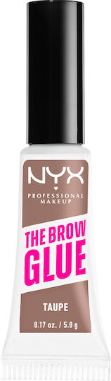 NYX Professional Makeup The Brow Glue Instant Styler Gel for Eyebrows 02 Taupe 5gr