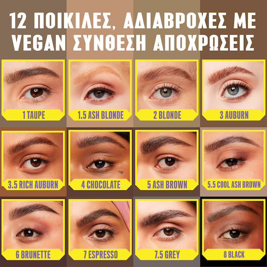 NYX Professional Makeup Micro Молив за вежди Сив