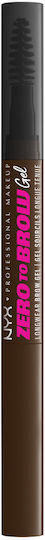 NYX Professional Makeup Zero To Brow Gel για Φρύδια 07 Espresso