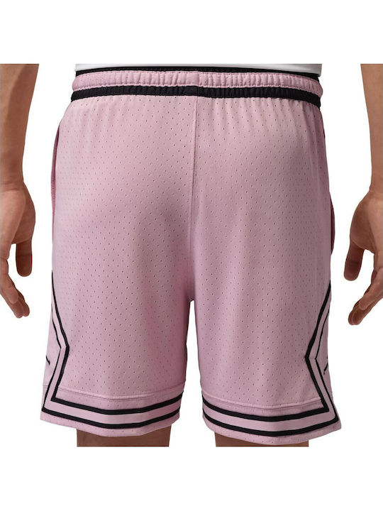 Diamond Αθλητική Ανδρική Βερμούδα Dri-Fit Ροζο
