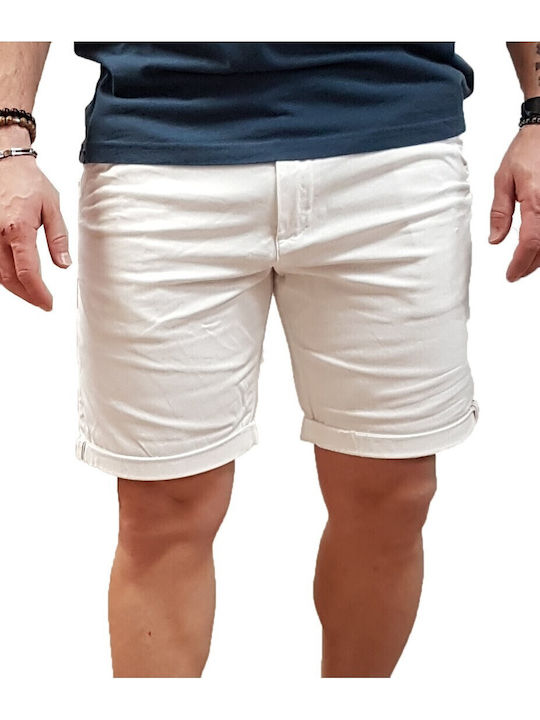 Men's Shorts Chino White
