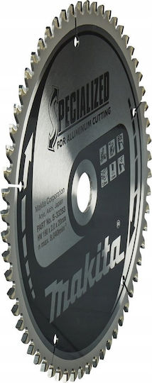 Makita Circular Δίσκος Κοπής Ξύλου με 60 Δόντια 190mm